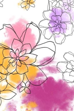 Рисунок вальс цветов карандашом