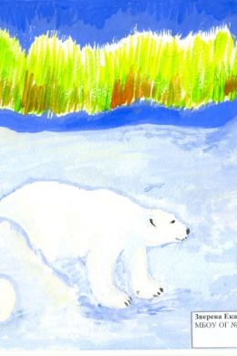 Арктика простой рисунок