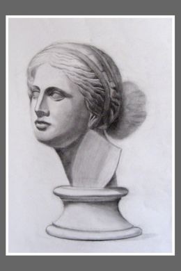 Венера карандашом рисунок