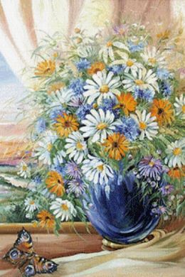 Герасимова натюрморт полевые цветы