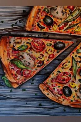 Скетчинг пицца