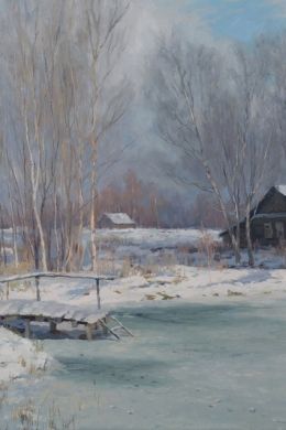 Зима в живописи художников