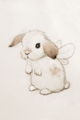 Кролик зарисовка