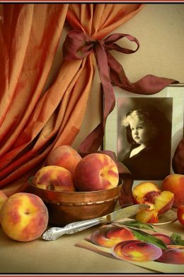 Лукас натюрморт с персиками