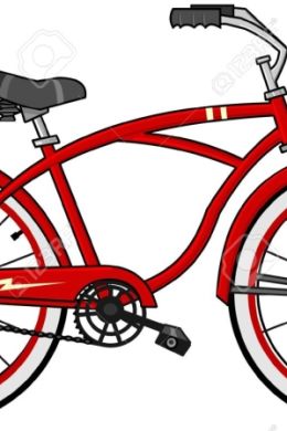 Велосипед легкий рисунок