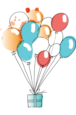 Воздушный шарик рисунок для детей