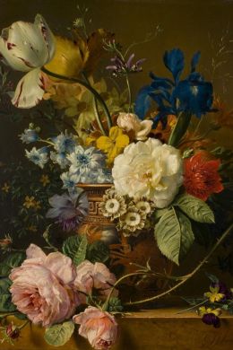 Голландский цветочный натюрморт