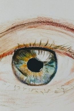 Простой рисунок глаза