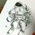 Рисунок космонавта поэтапно