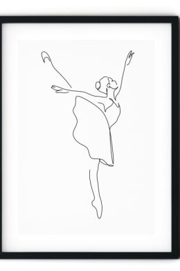 Рисунок танцовщица для детей