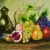 Натюрморт с фруктами рисунок красками