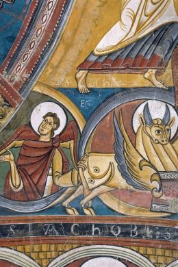 Романская живопись средневековья