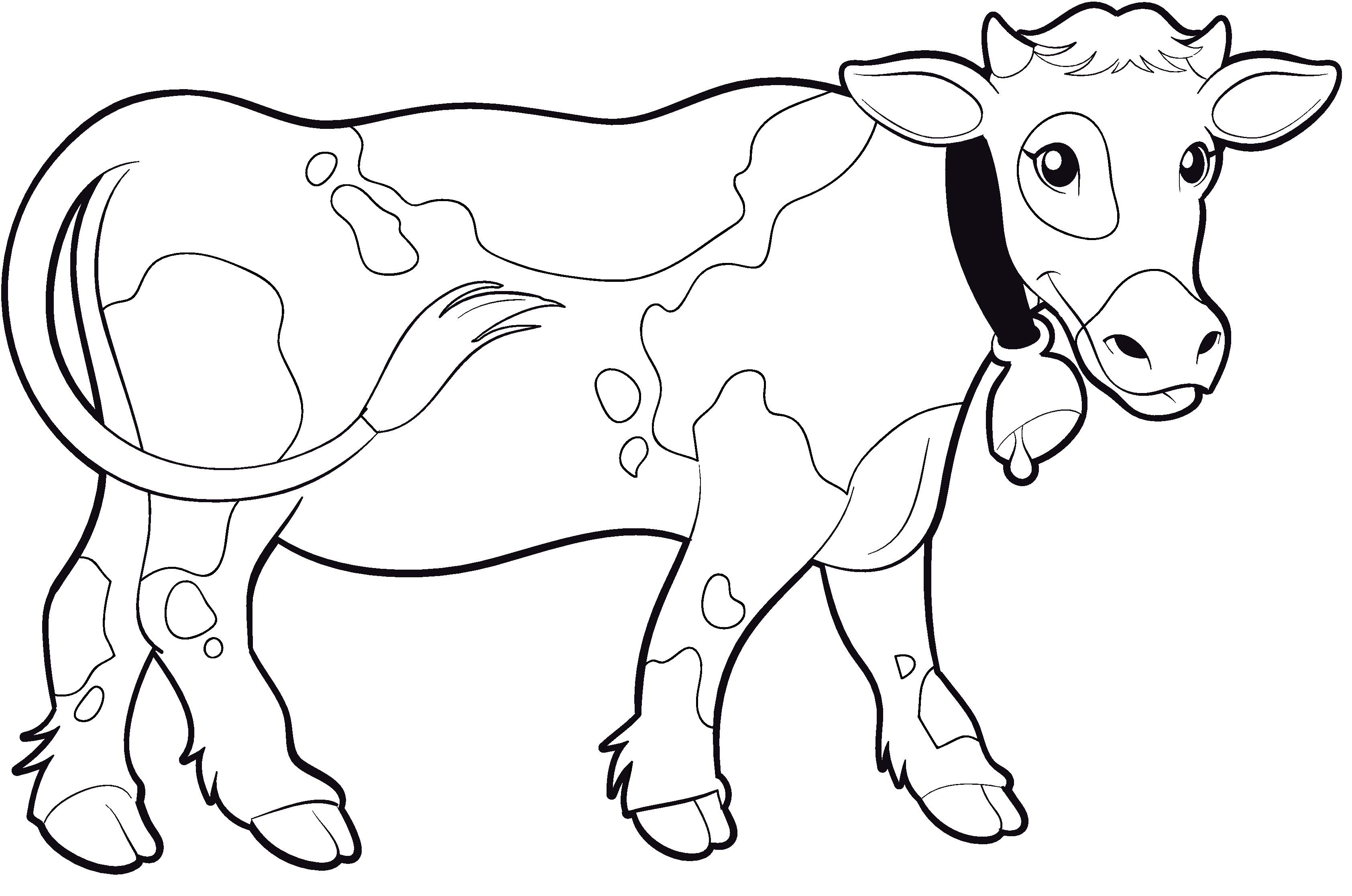 Раскрашивать коров. Раскраска корова. Корова раскраска для детей. Корова раскраска для малышей. Korova raskrazka dla detey.