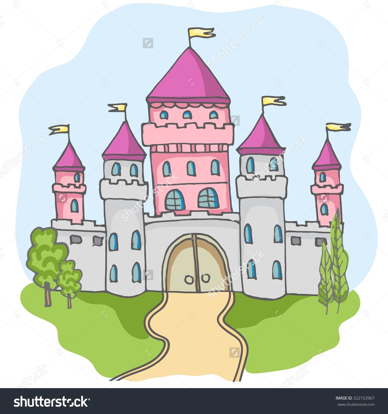 Сказочный замок в ДОУ