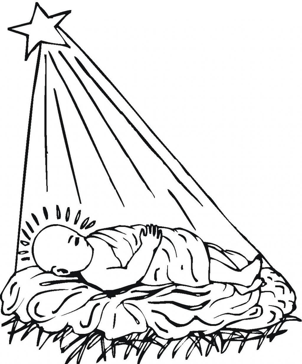 Рождение Христа рисунок для детей