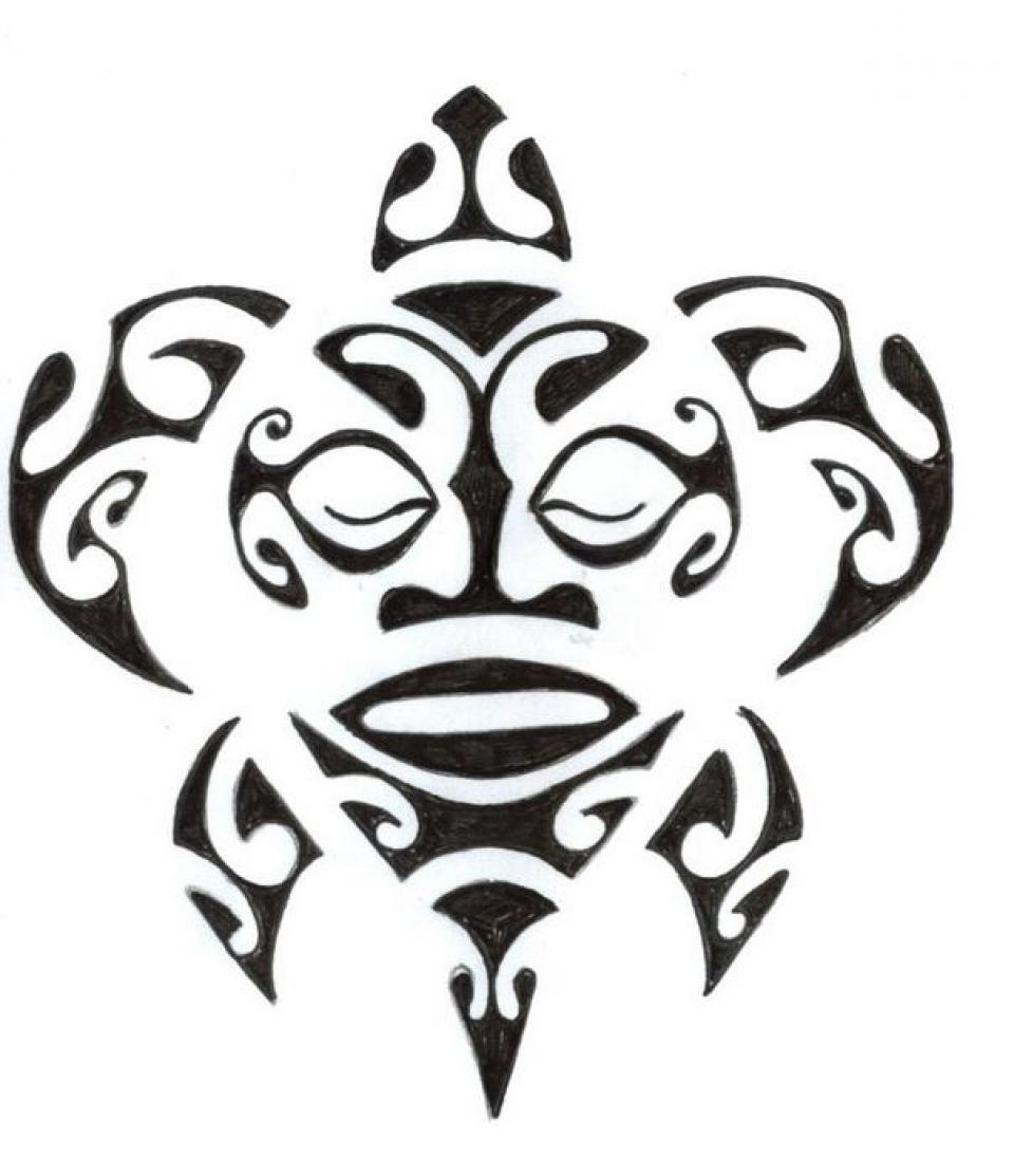 Маори Полинезия черепаха