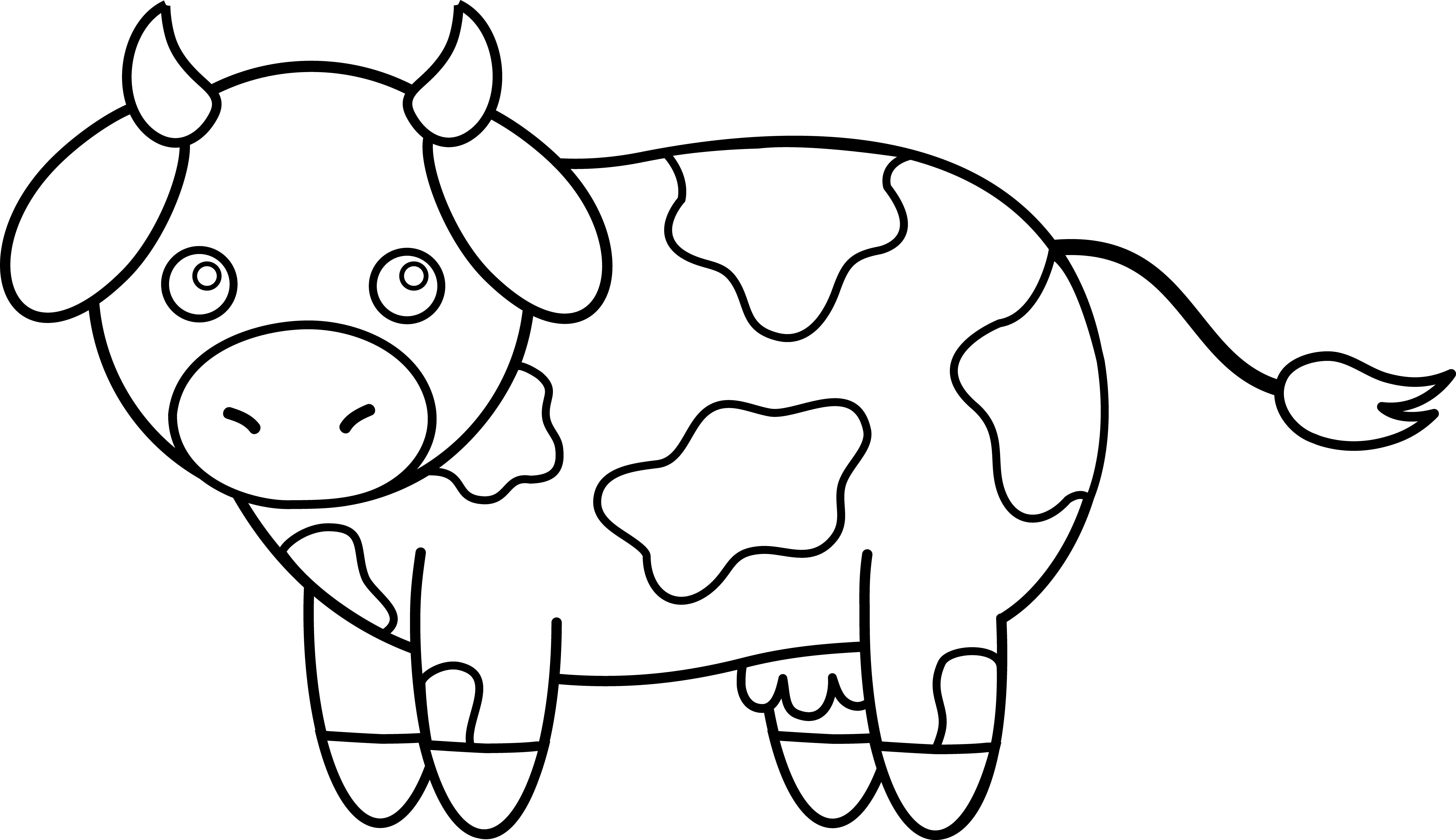 Раскраска корова. Корова раскраска для детей. Корова раскраска для малышей. Корова картинка для детей раскраска.