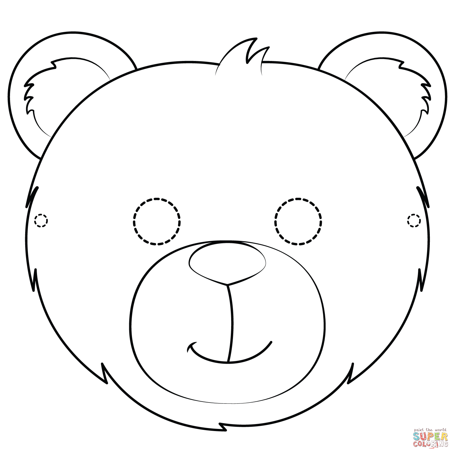 Картинки голова медведя