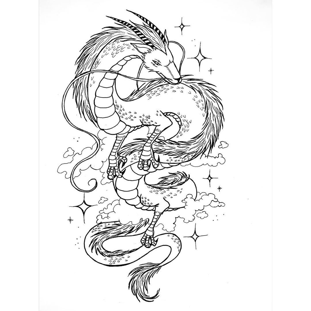 Значение тату китайский дракон (45+ Фото)