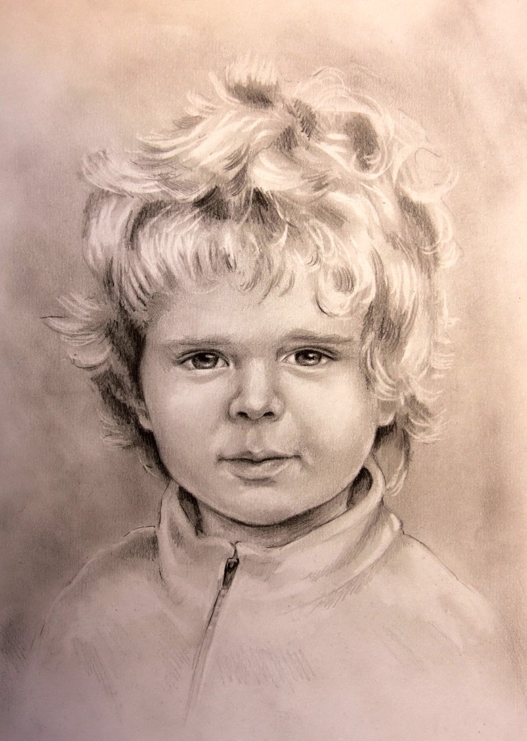 Портрет маленького мальчика