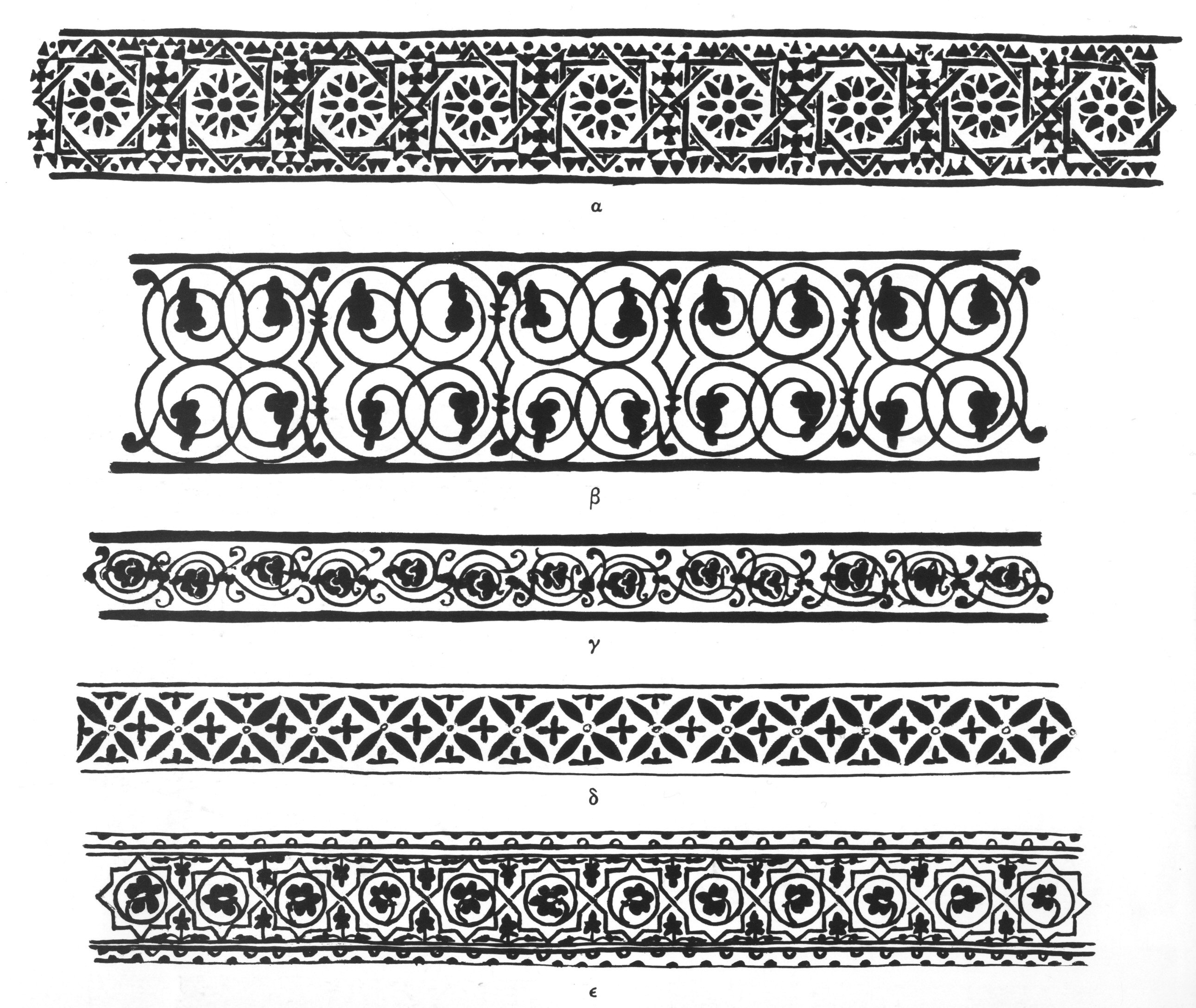 Византийский орнамент Лилия