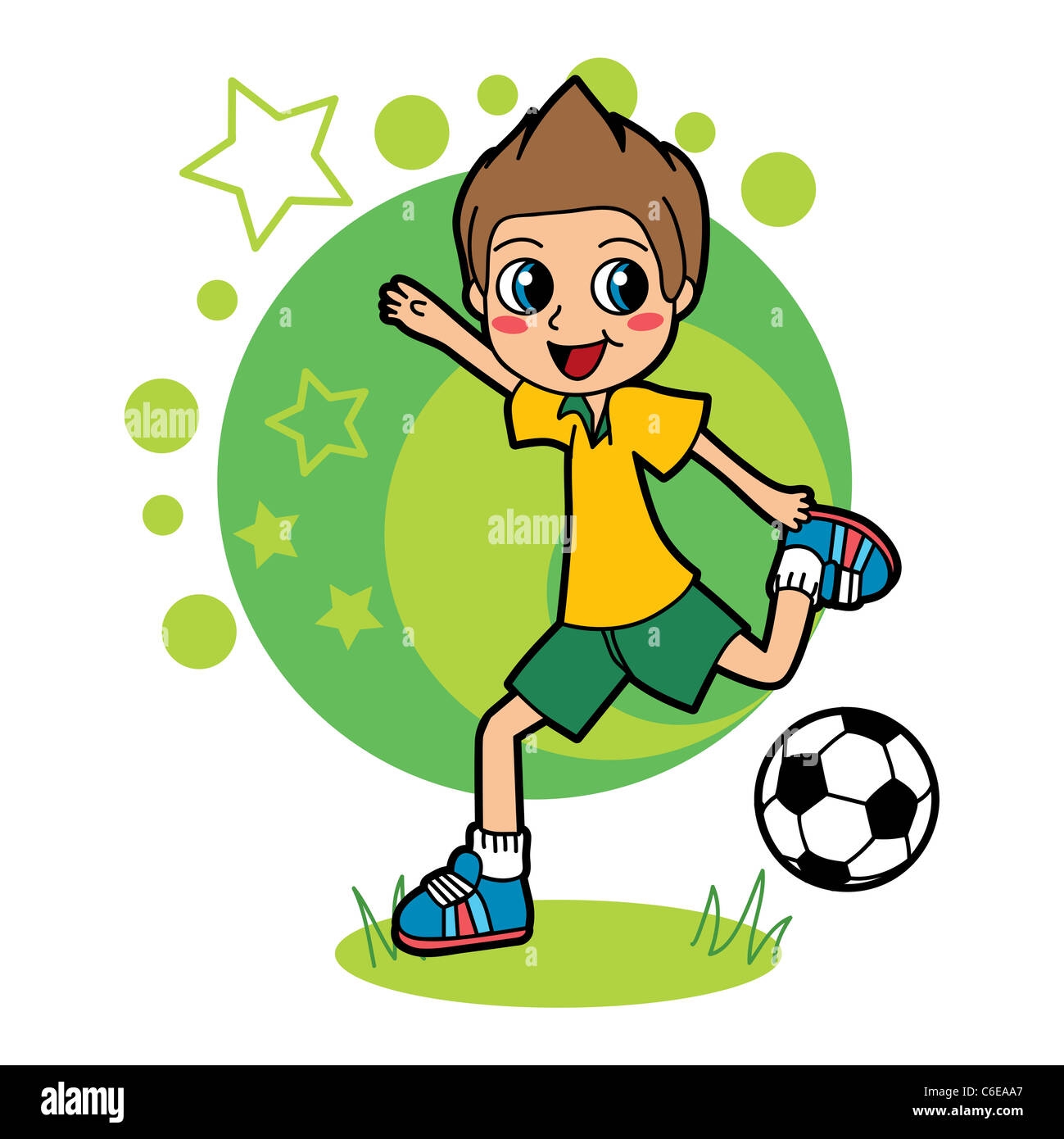 Логотип футбол дети