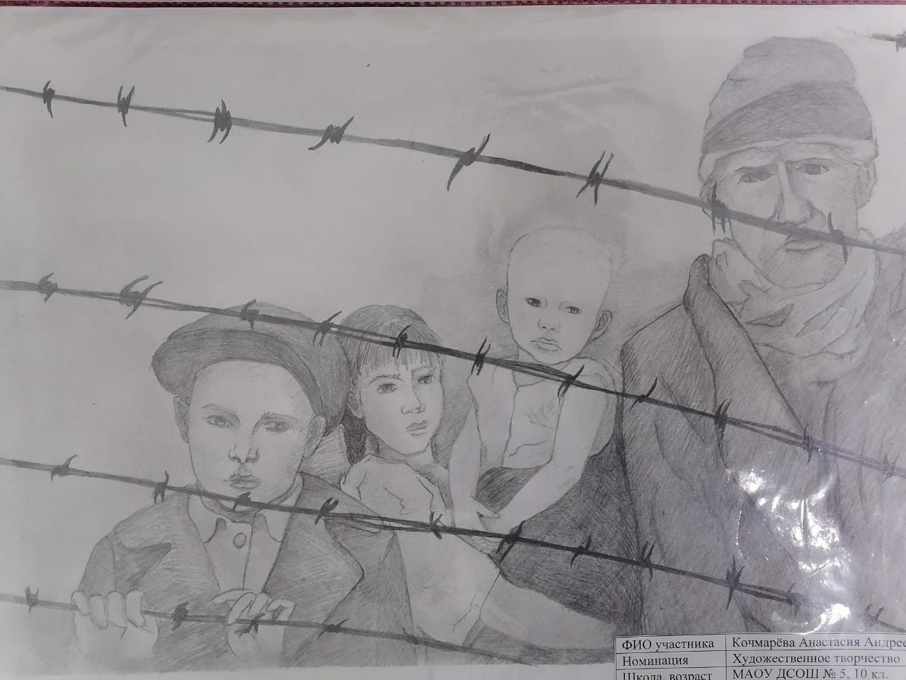 Рисунок посвященный Холокосту