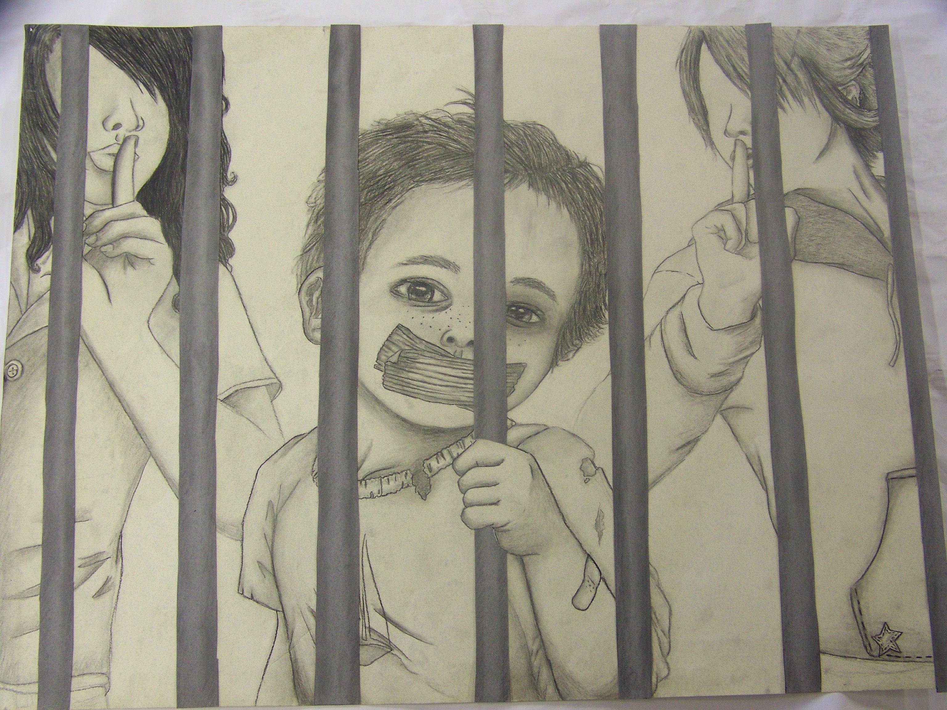 Рисунки на тему издевательство над детьми