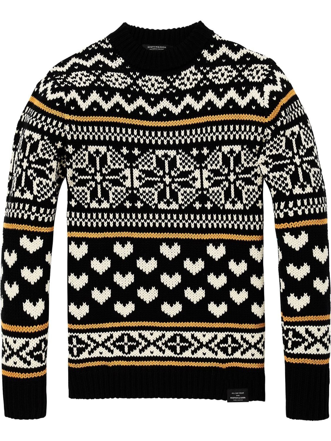 Свитер с узором Fair Isle