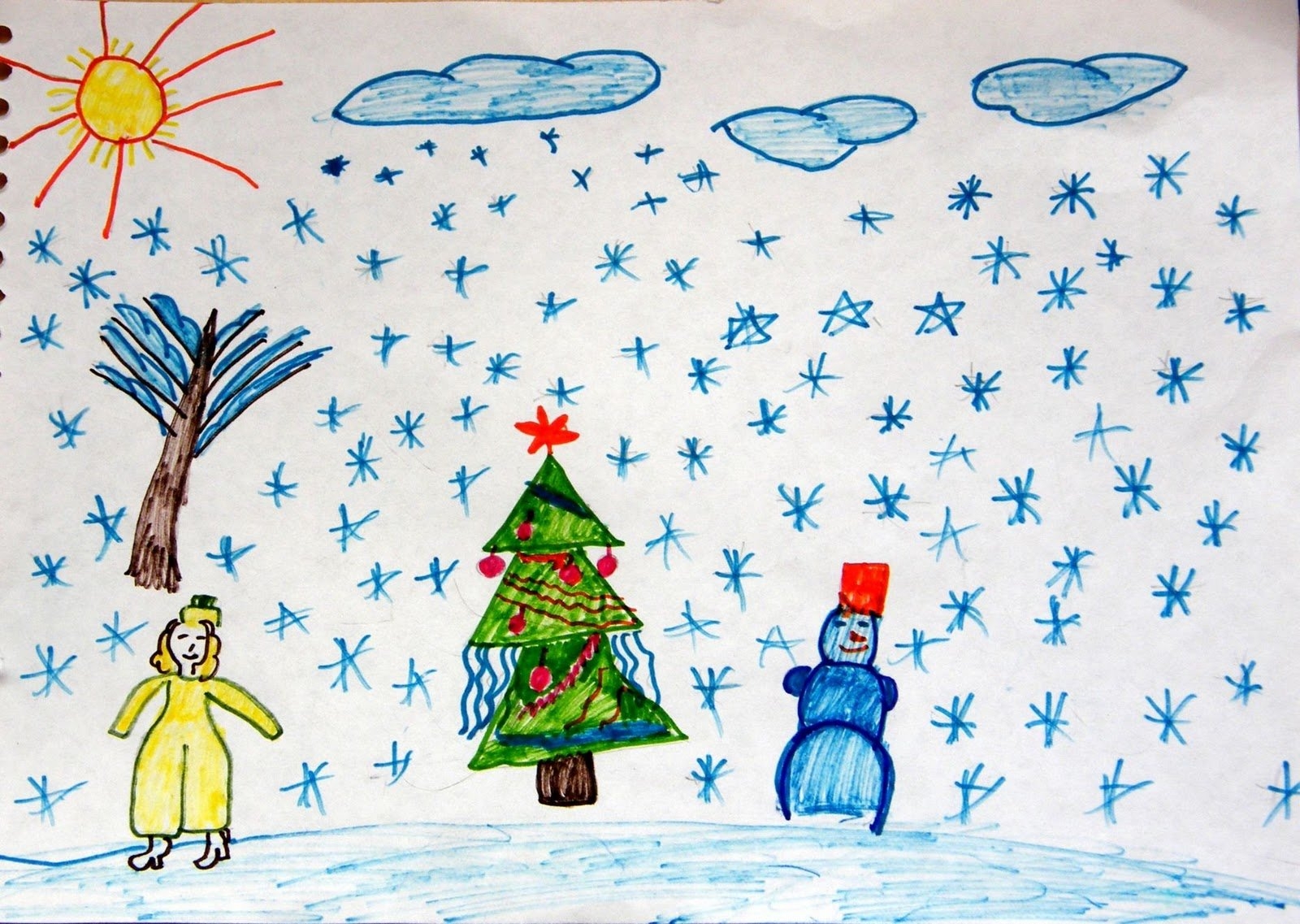 Зимние картинки легко. Рисунок на зимнюю тему. Зимние рисунки для детей. Детские рисунки на зимнюю тему. Рисунки на тему зима легкие.