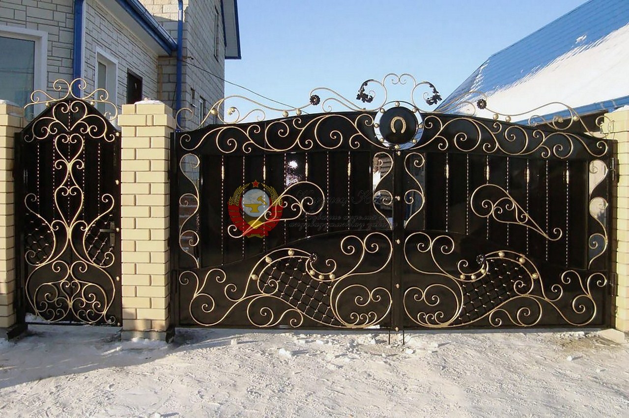 Узор кованый комплект У для ворот, цена в Тольятти от компании Альянс (Тольятти)