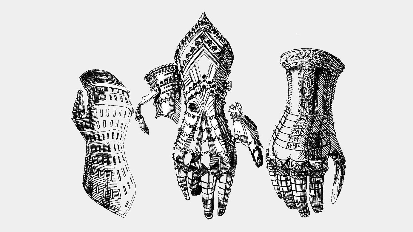 Рыцарская рукавица