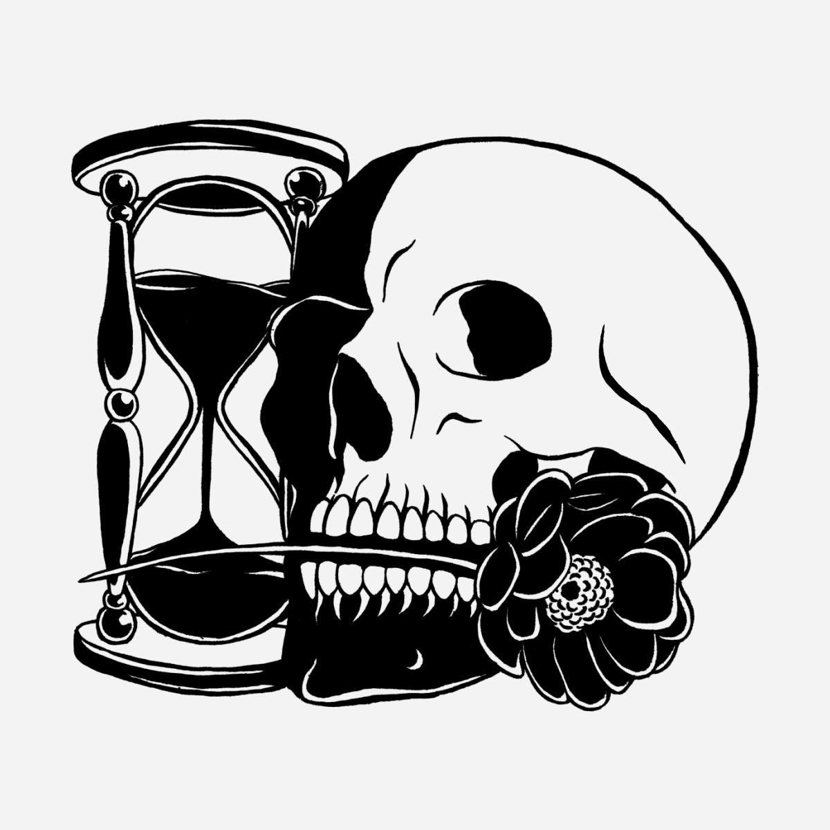 Memento mori тату на руке мужские эскизы