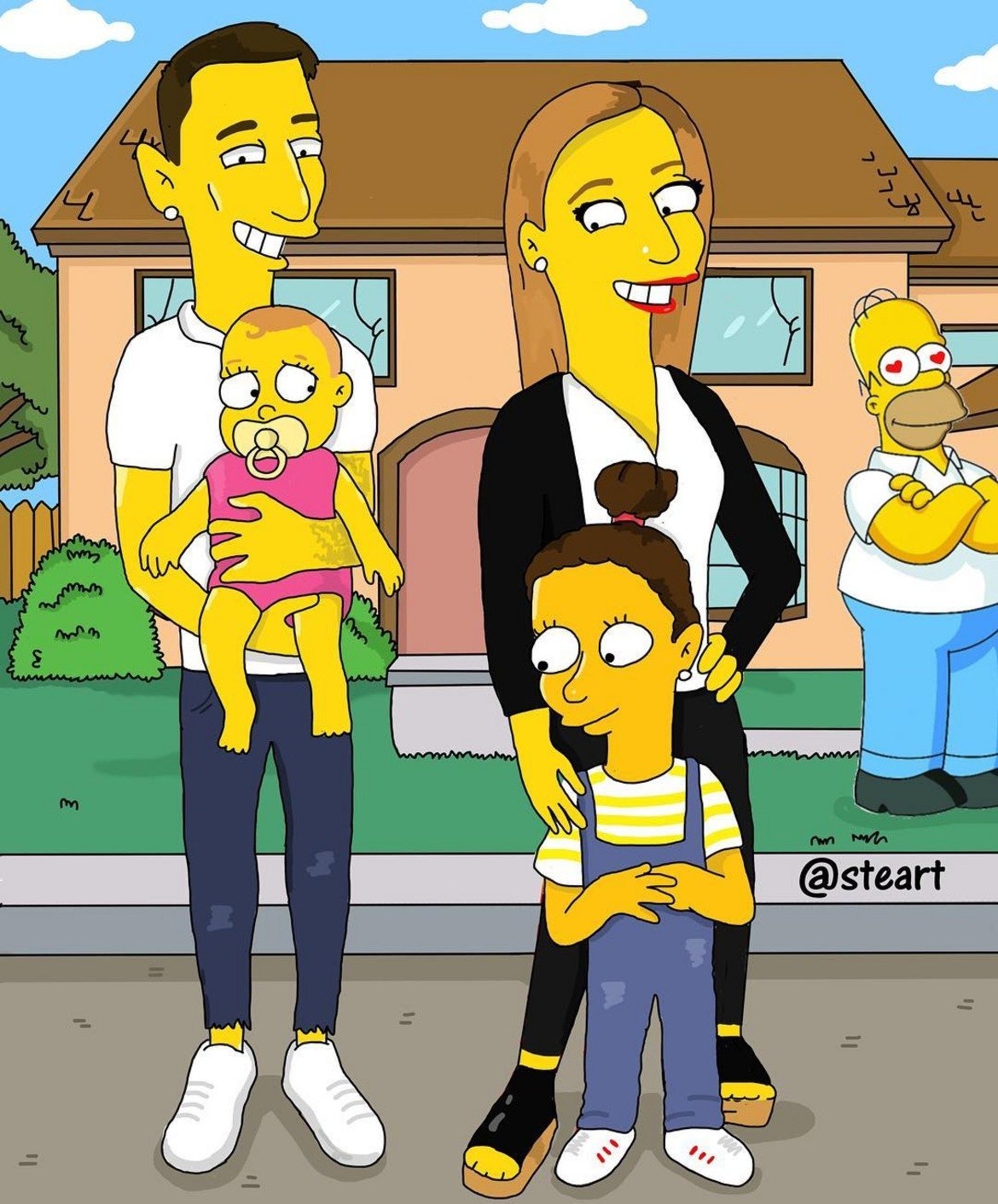 Симпсоны семейный портрет