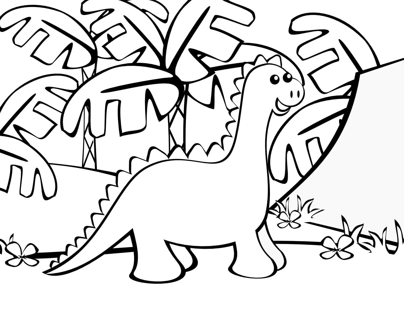Дино раскраска динозавры
