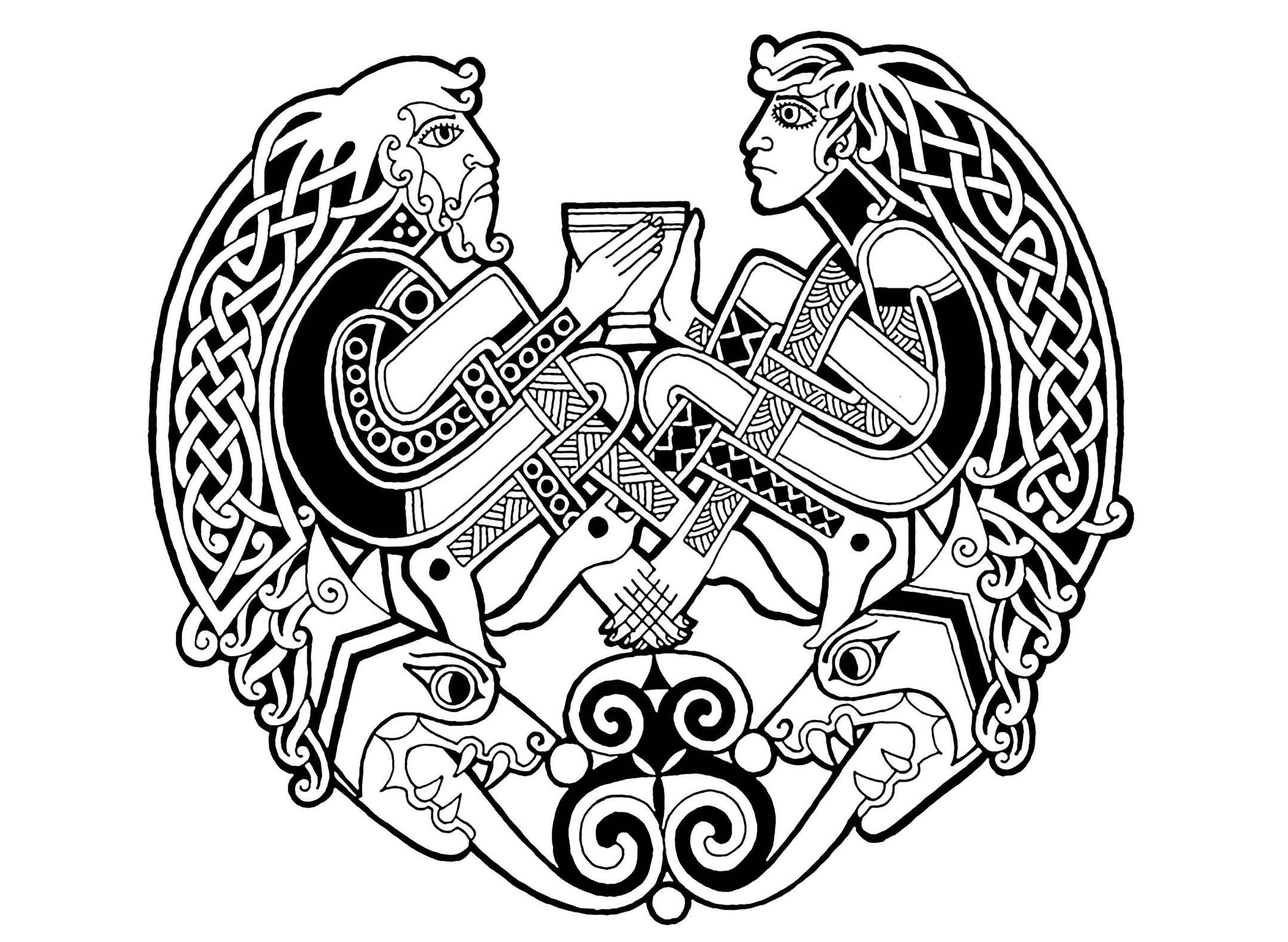 Кельтский орнамент кельтов