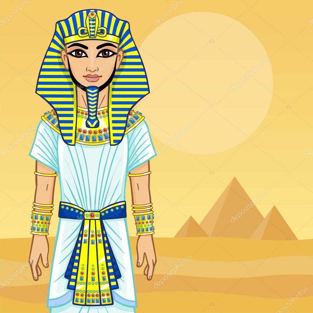 Одежда фараона вектор