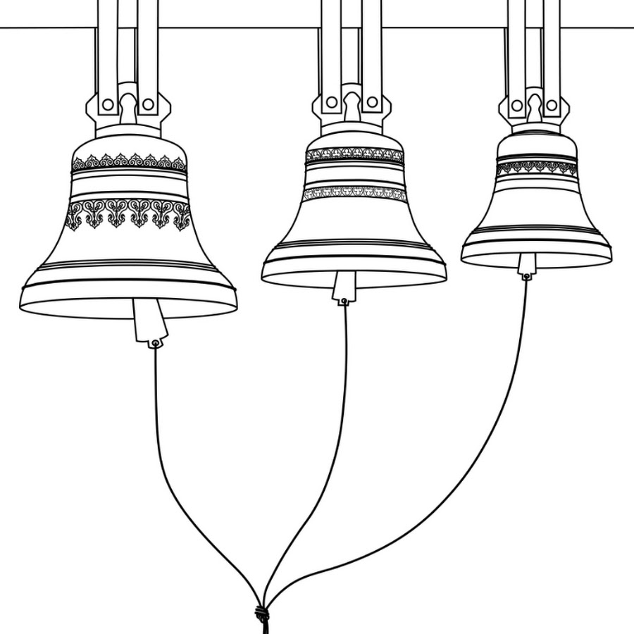 Раскраска Колокол