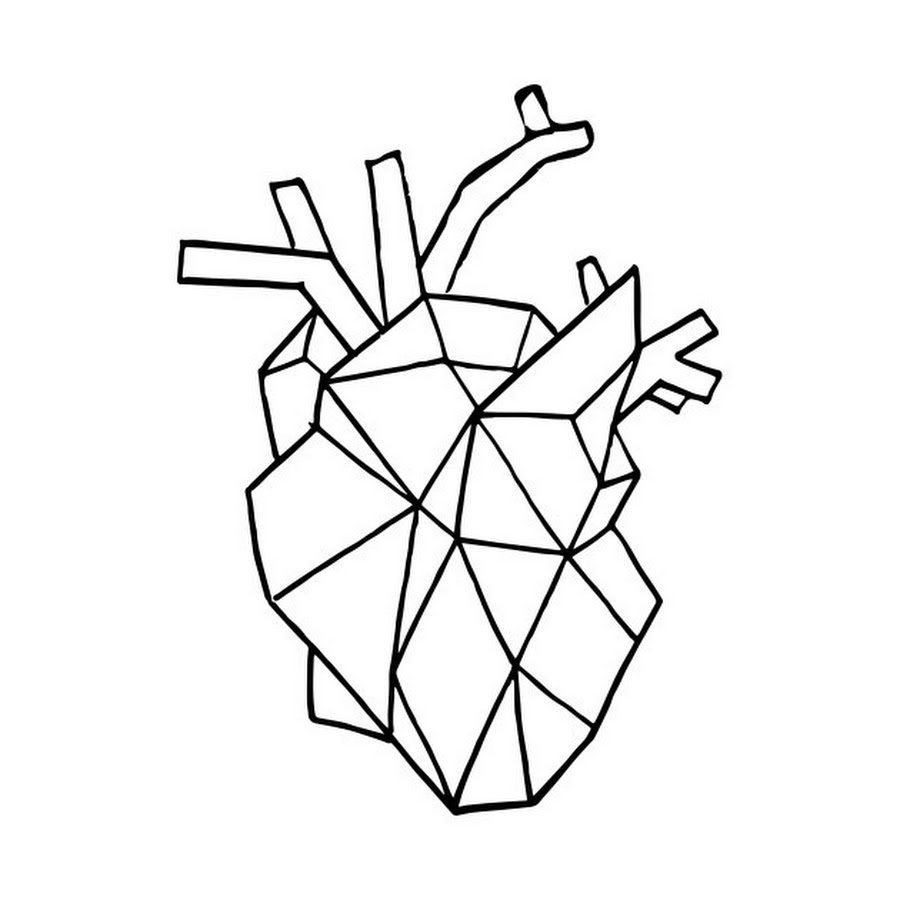 Геометрическое сердце Анатомическое