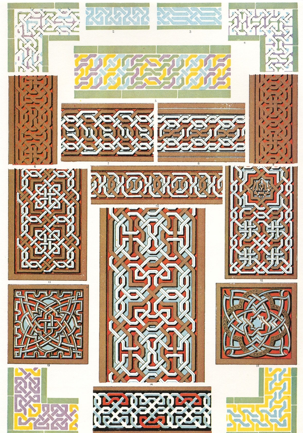 Элементы арабского орнамента