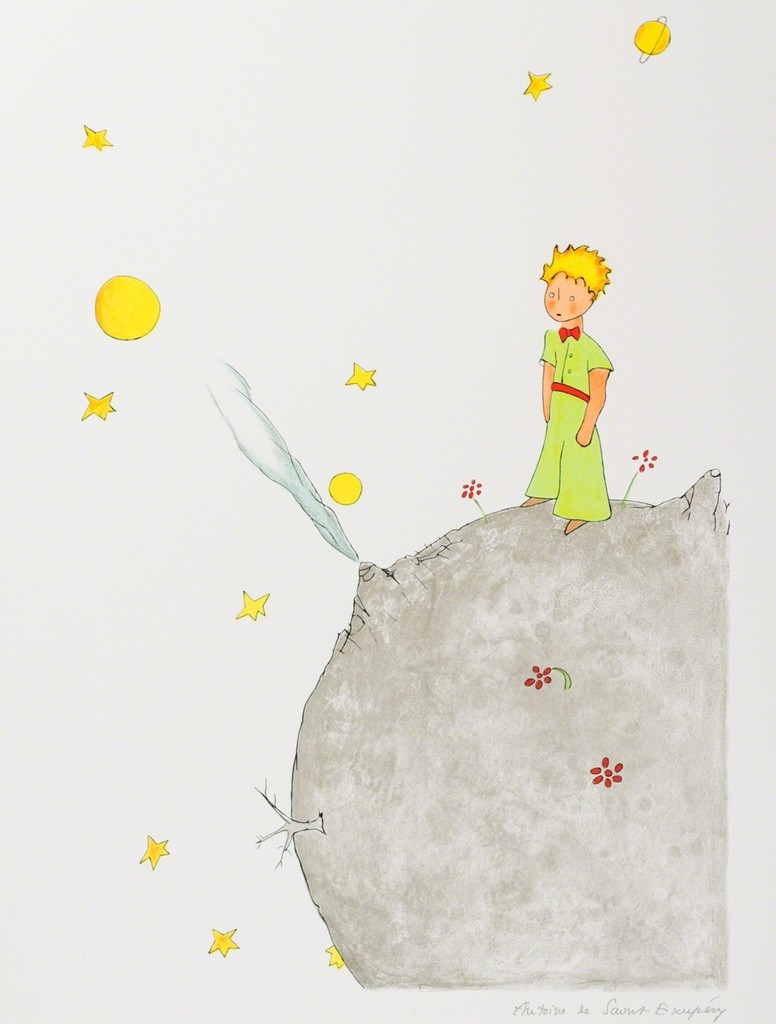 Маленький принц иллюстрации Экзюпери