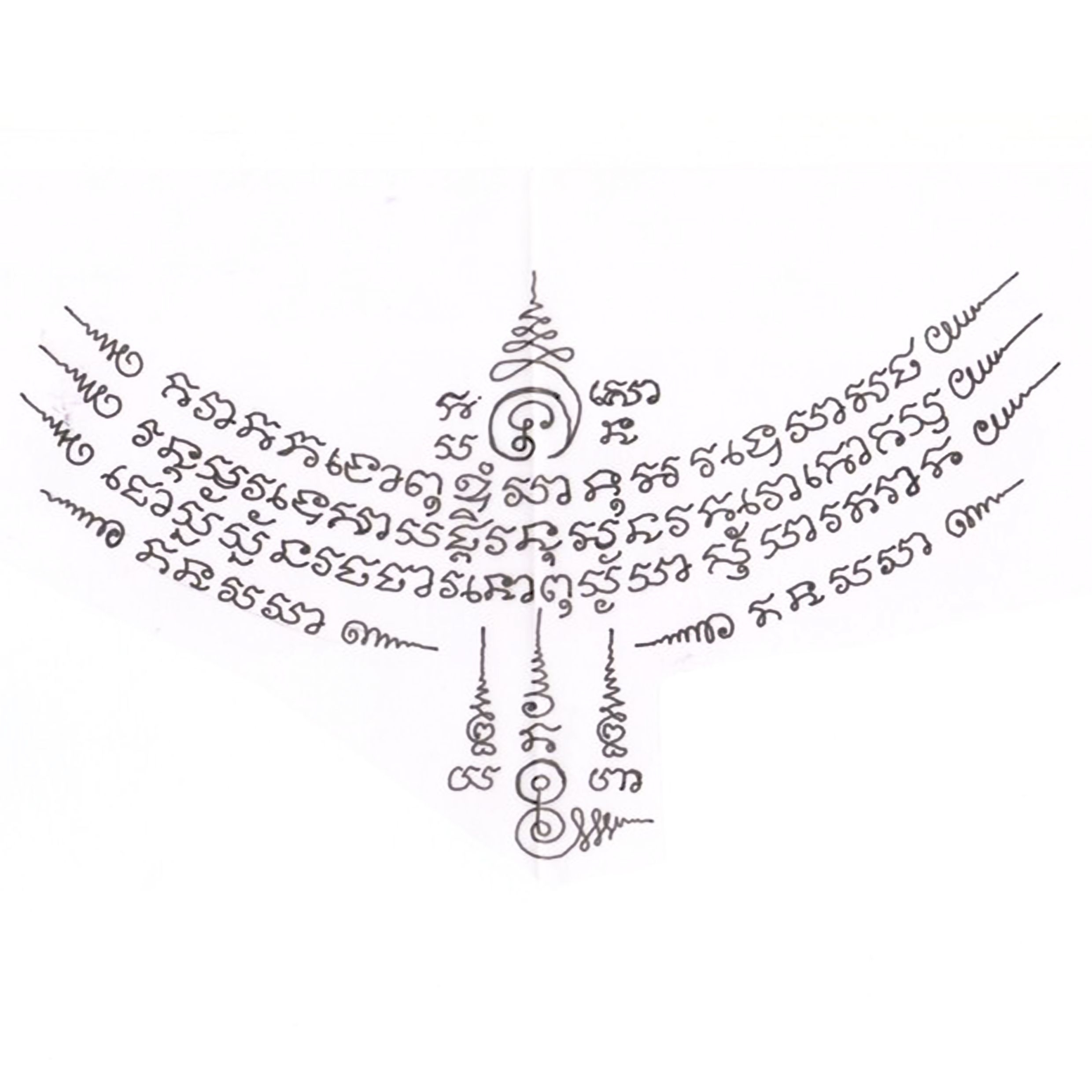 Тайские татуировки «сак янт»