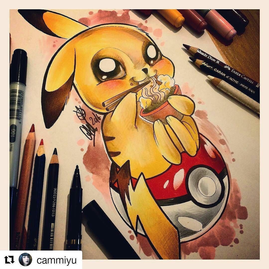 #pikachu #pokemon #покемон - Тату-мастер Рустам Шаманов