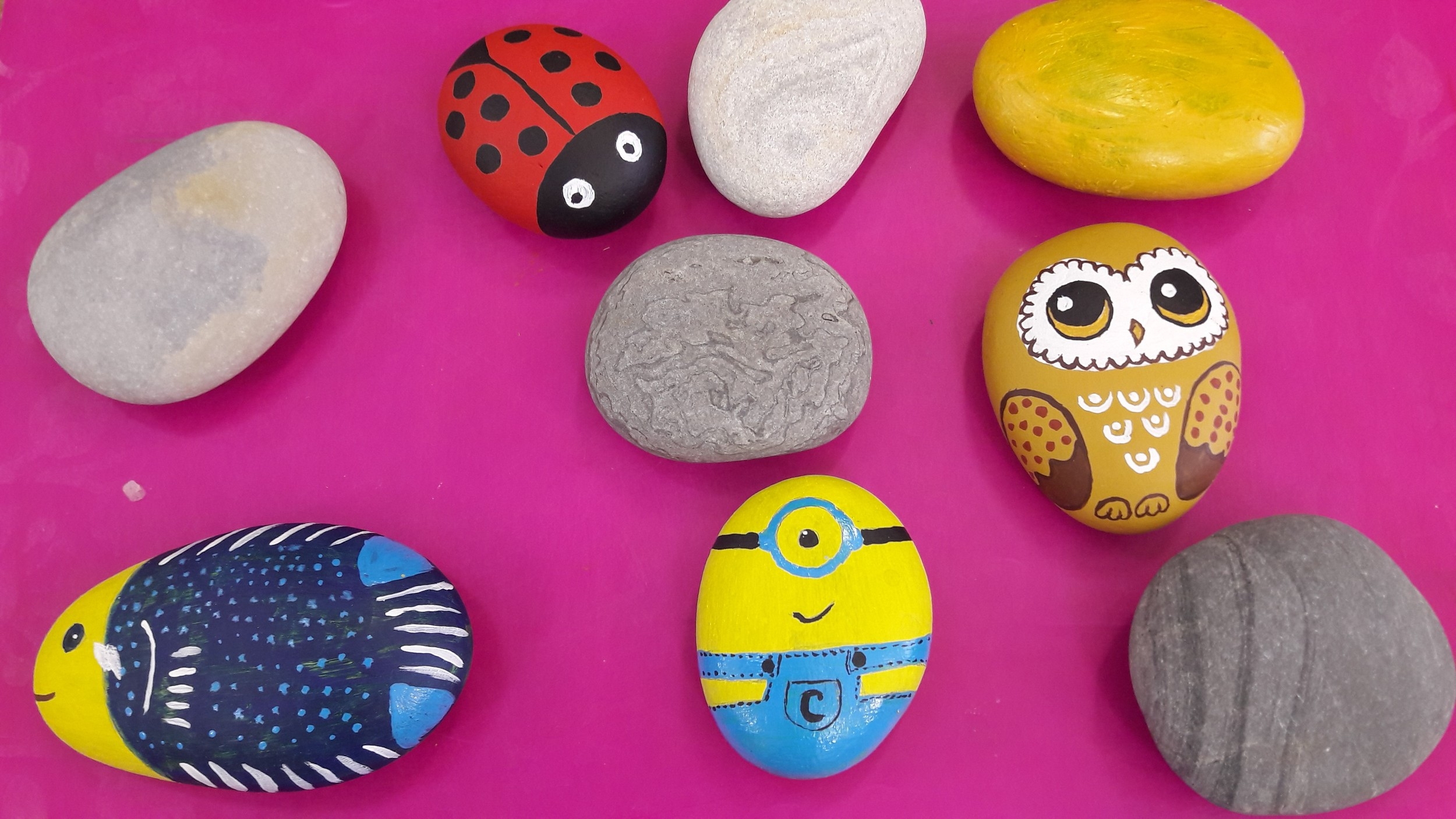 Как раскрасить камни: мастер-класс + идеи для вдохновения