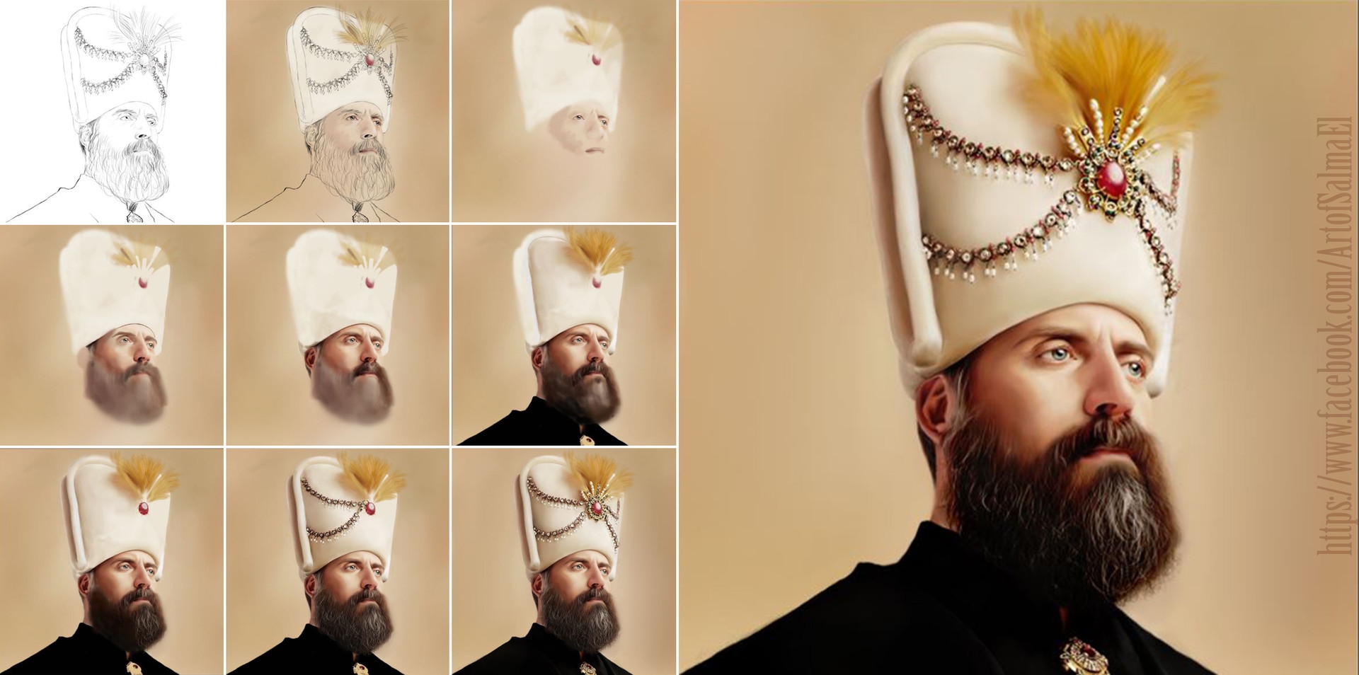 Султан Сулейман головной убор