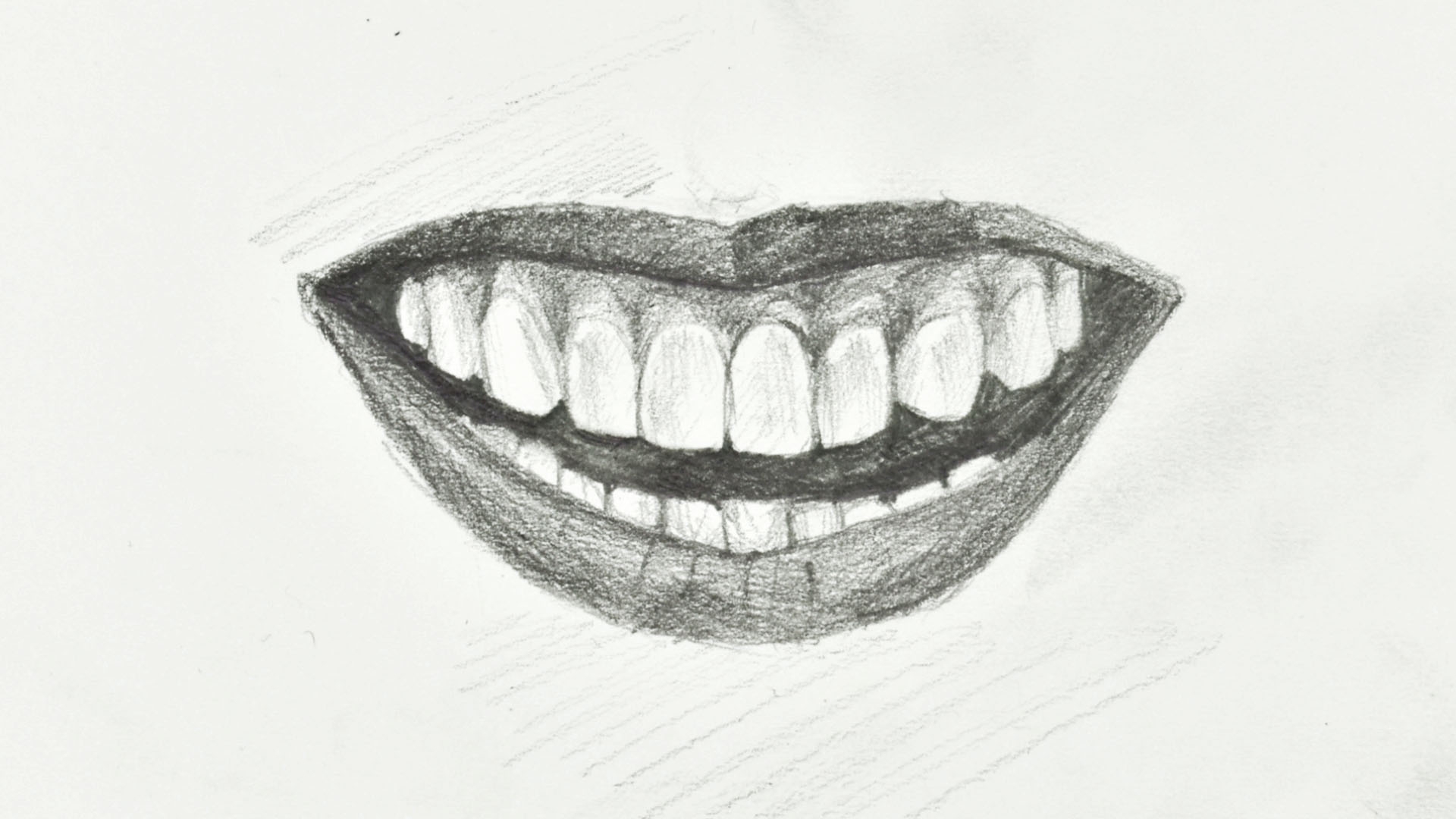 Оно рот как нарисовать
