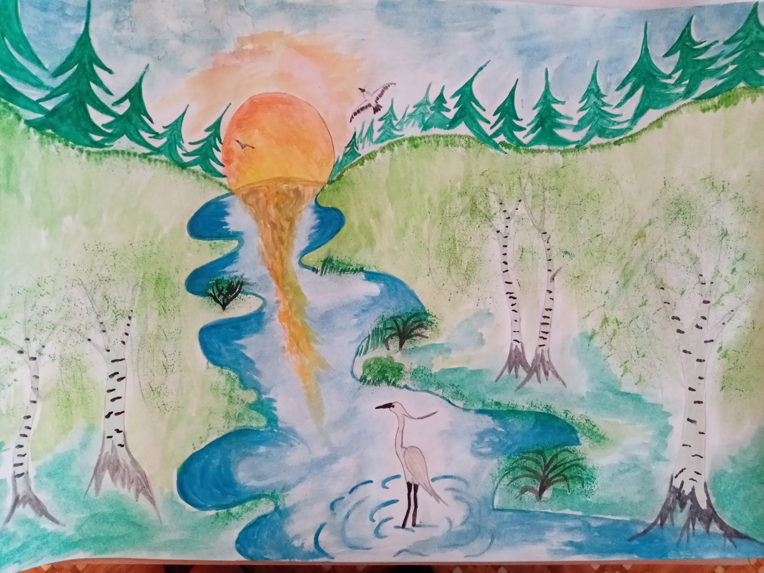 Рисунок на конкурс экологических рисунков