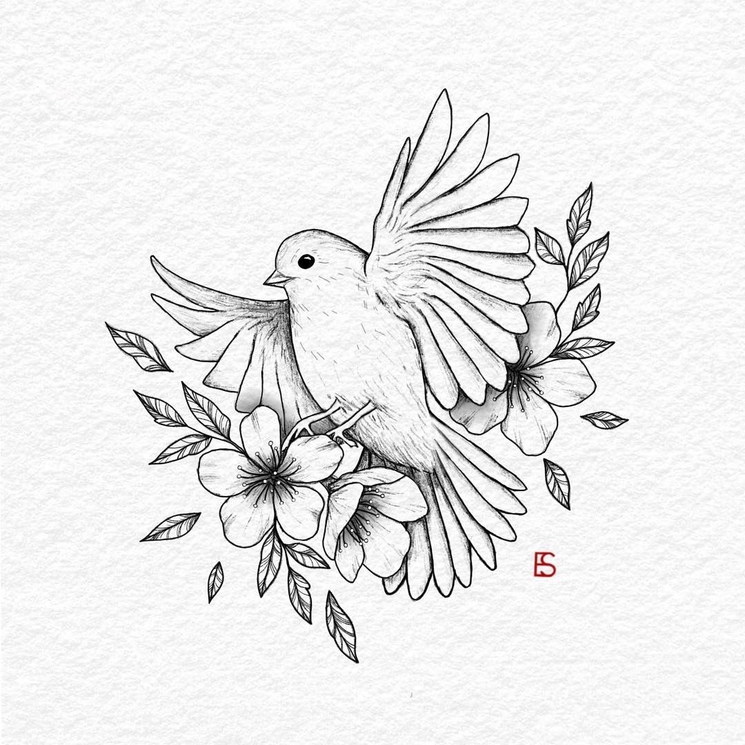 Тату птицы на руке рисунки (50 фото) » рисунки для срисовки на steklorez69.ru