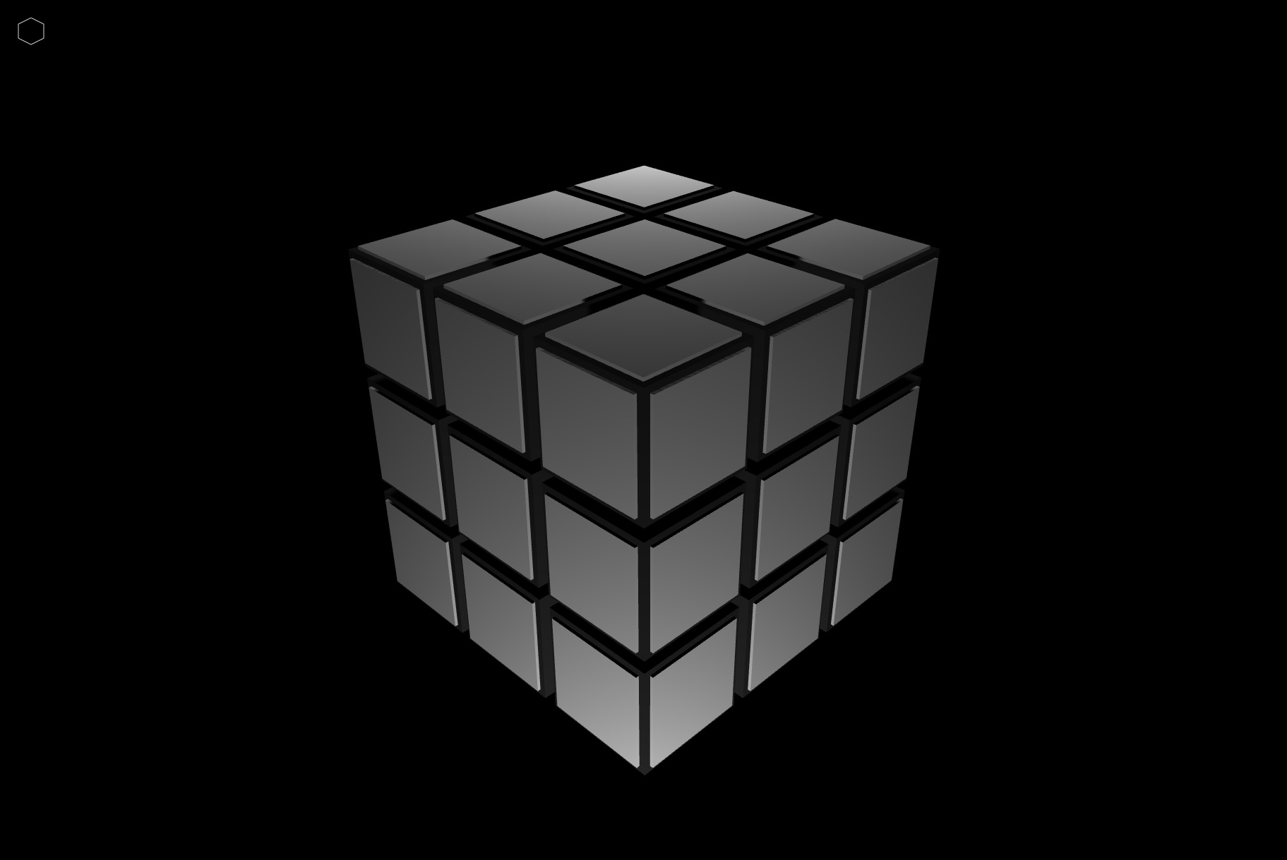 черный куб