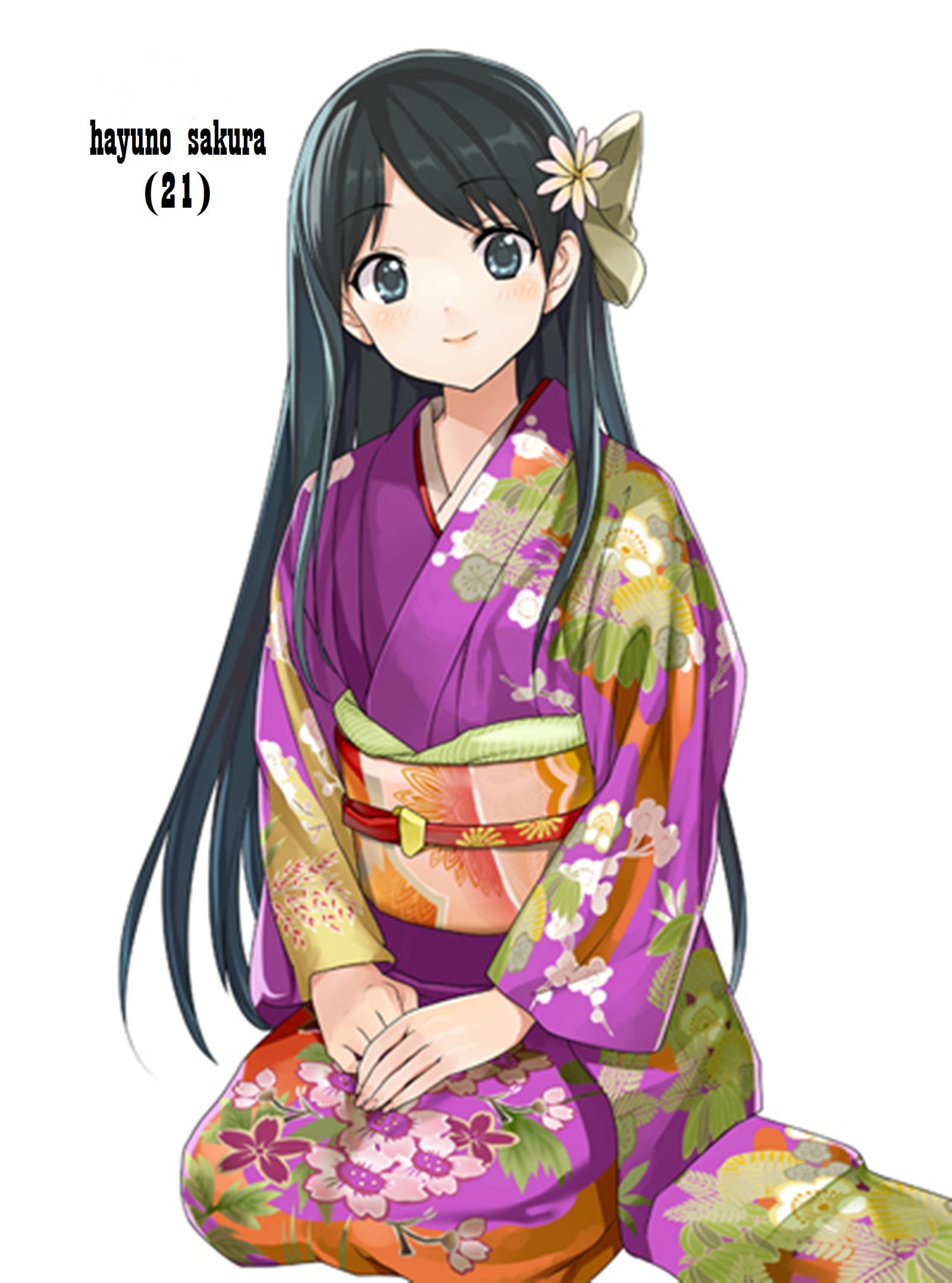 Rin Haruna кимоно